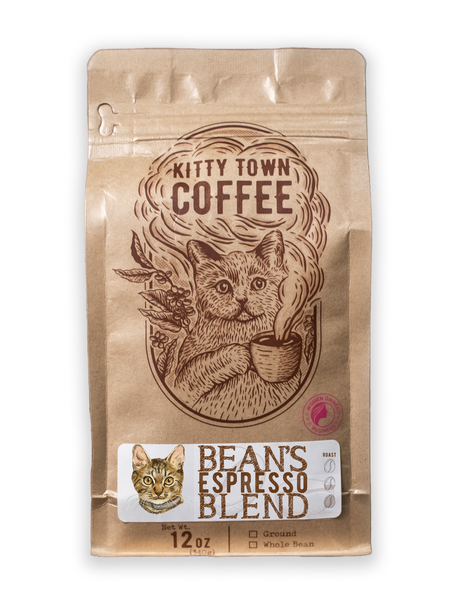 Bean's Medium Espresso Blend - 12oz