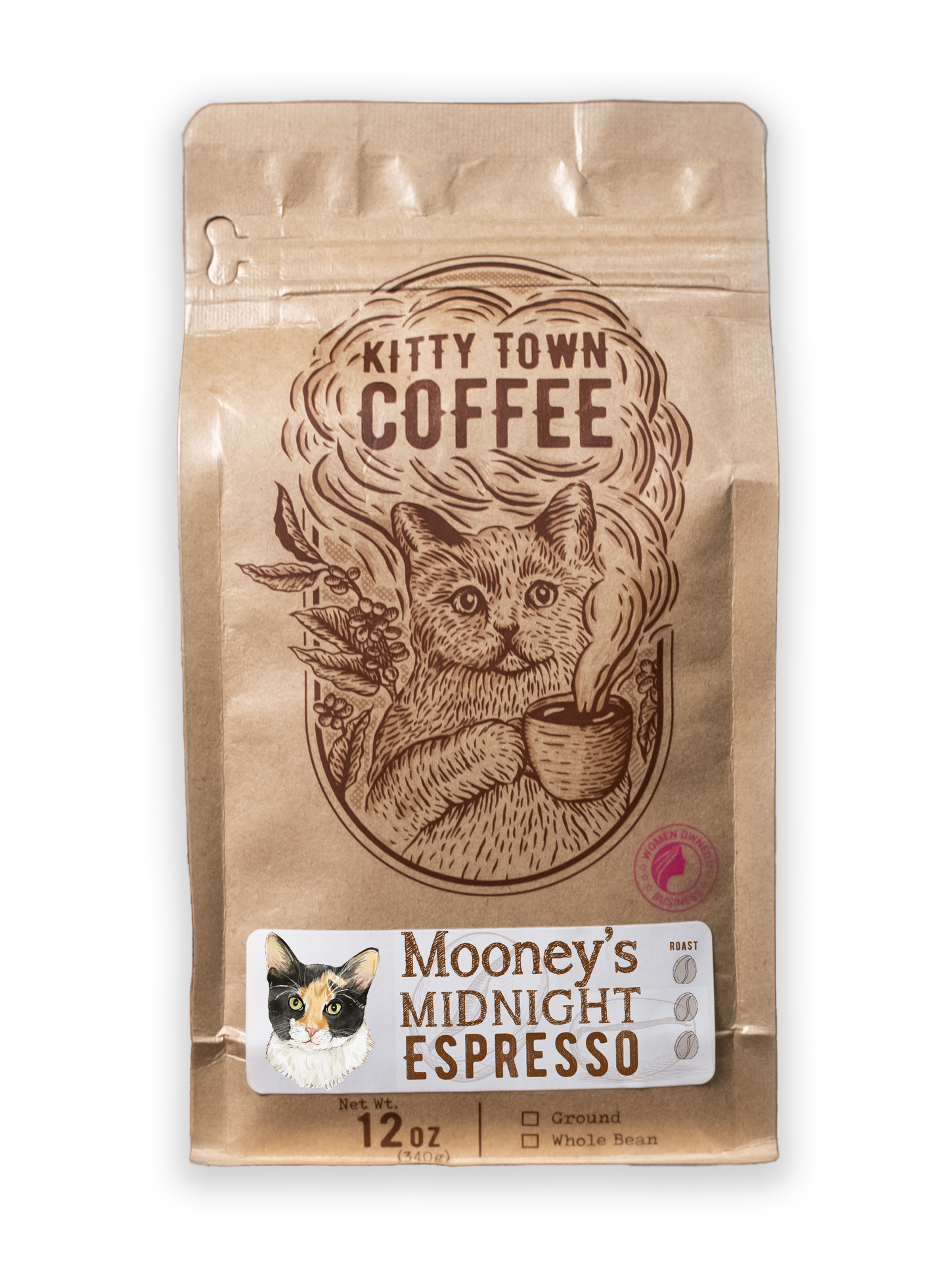 Mooney's Midnight Espresso Blend - 12oz