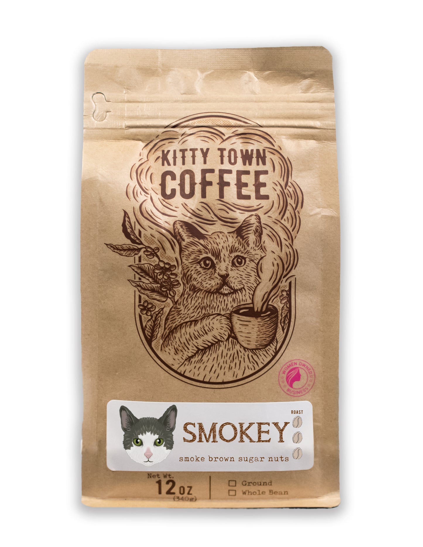 Smokey: Italian Roast Brazil - 12oz