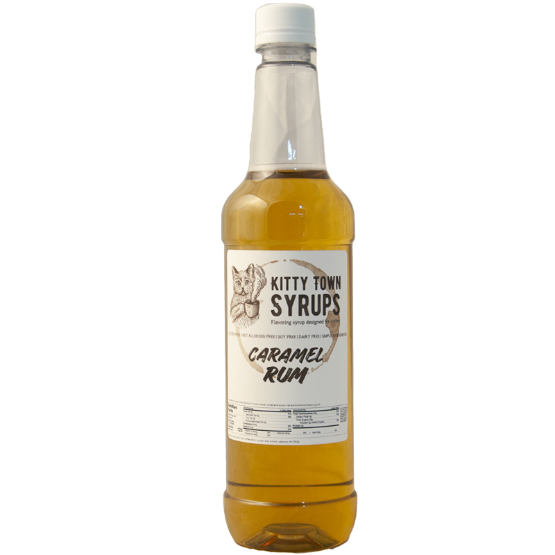 Caramel Rum Flavoring Syrup