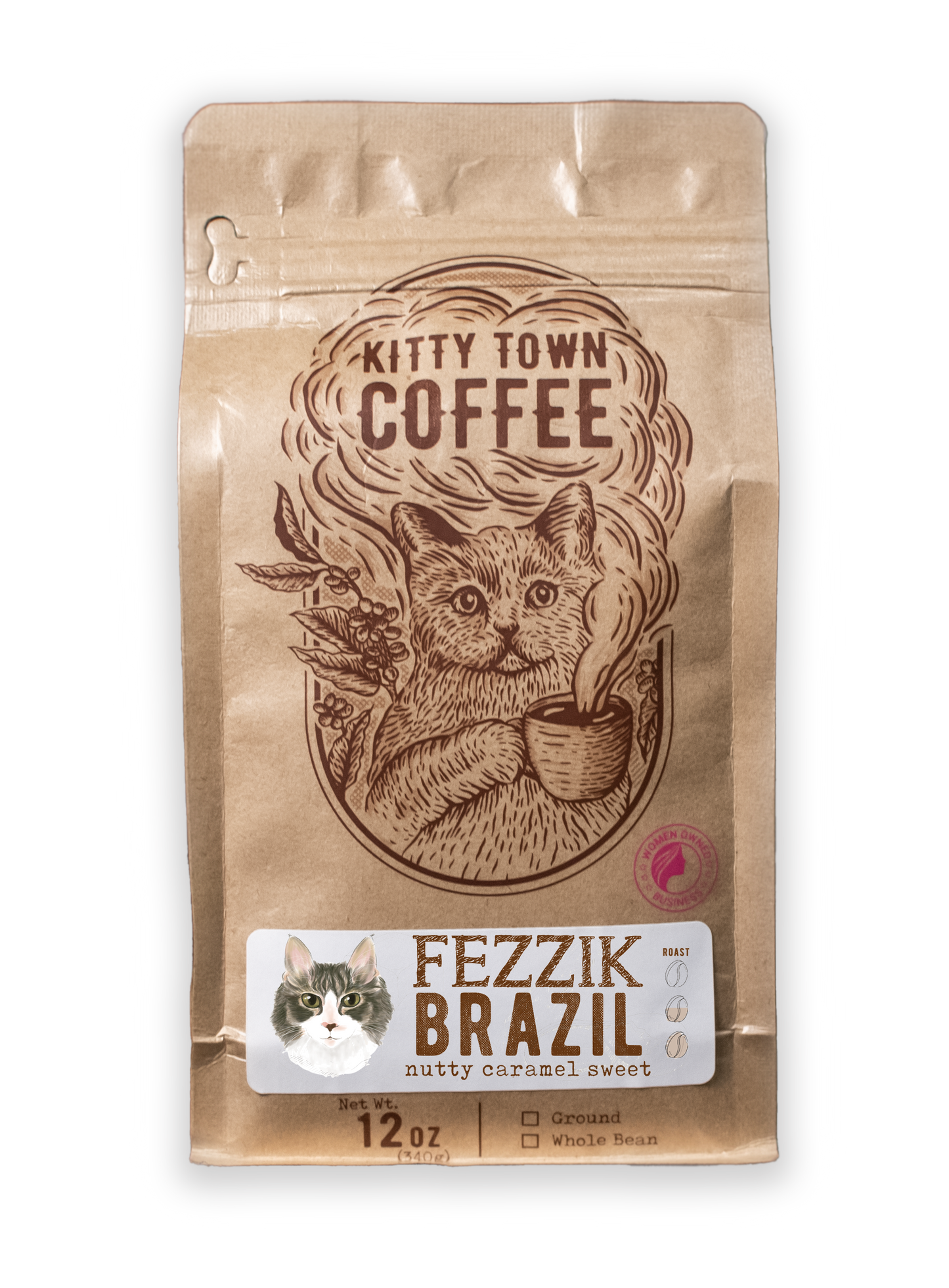Fezzik: Medium Dark Roast from Brazil - 12oz