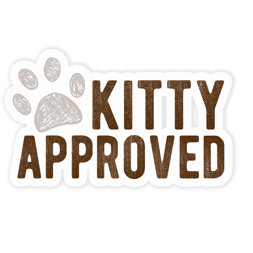 Kitty Approved Sticker