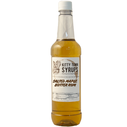 Salted Maple Butter Rum Flavoring Syrup