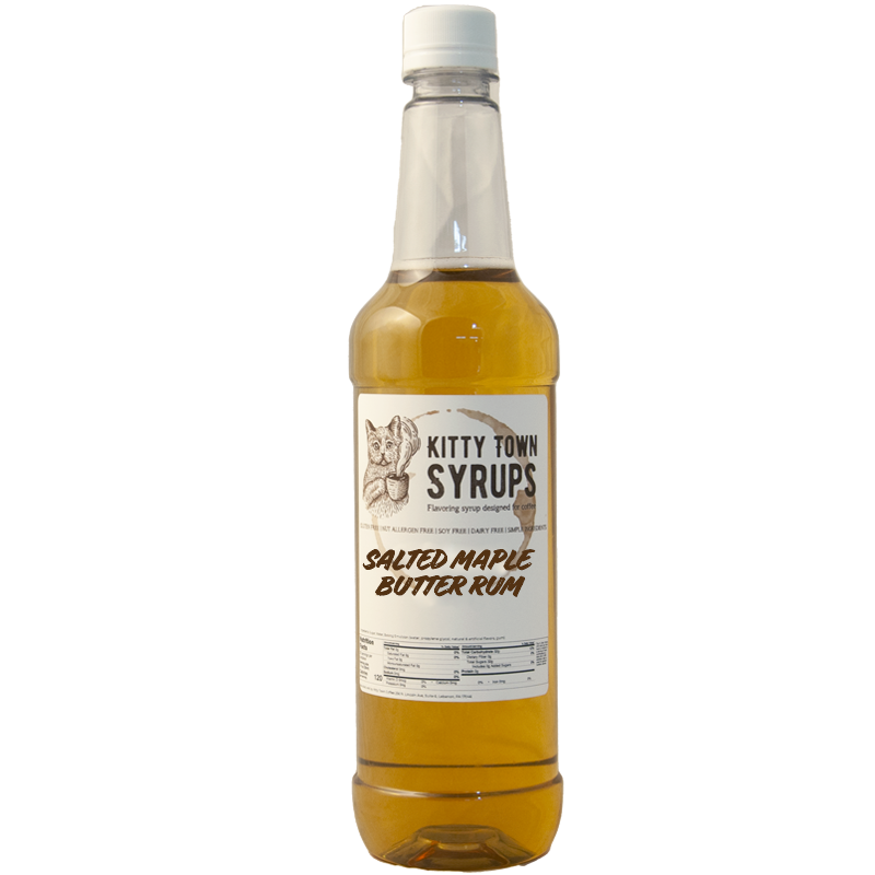 Salted Maple Butter Rum Flavoring Syrup